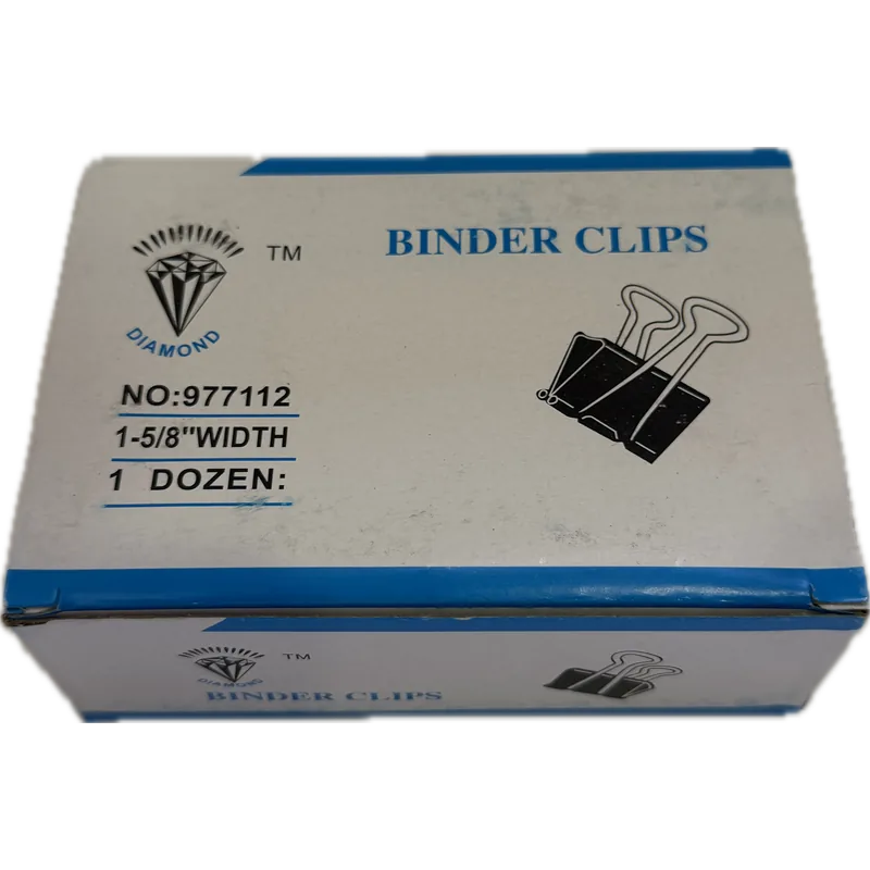 Feiyide & Diamond Binder Clips 41mm(1-5/8")