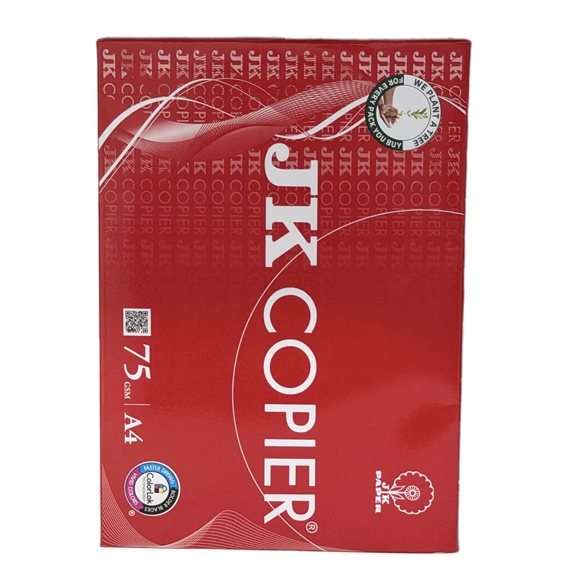 JK Copier A4 White Printing Paper 75 White