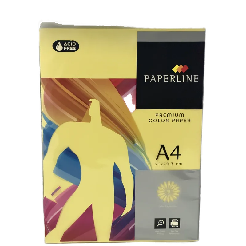 Paperline Premium A4 Colored Paper 80 IT 160 Yellow Yellow