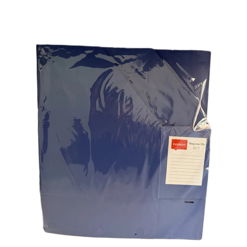 Everest Magazine File Blue 1 Packet( 6 Pieces) Black