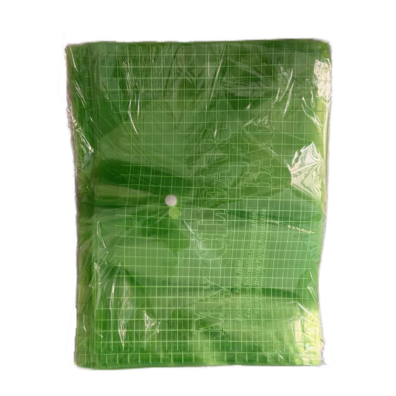 My Clear Bags A4 Green