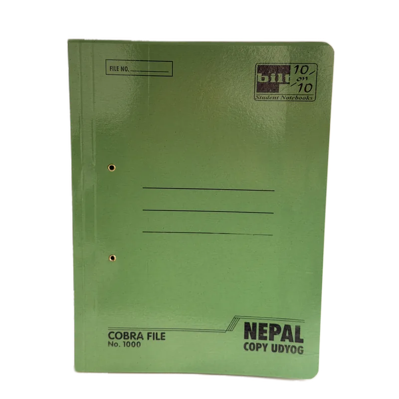 Nepal Copy Udyog Cobra File 1000 Green