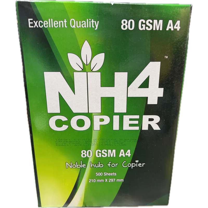 NH4 Copier NH4 A4 White Printing Paper 80 White