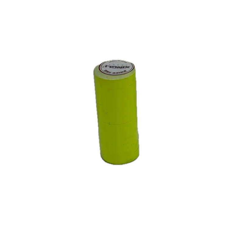 Xingli Price Tag 23mm * 15mm (Double) Big Lemon Green 1 Roll (10 Pcs)