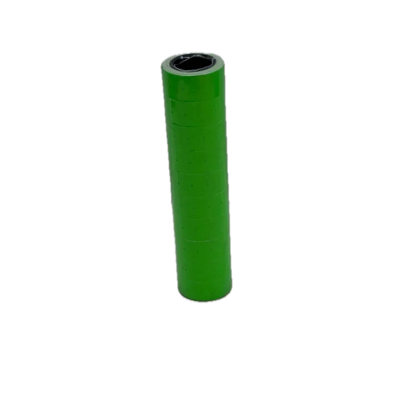 Xingli Price Tag 21mm * 12mm (Single) Small Green 1 Roll (10 Pcs)