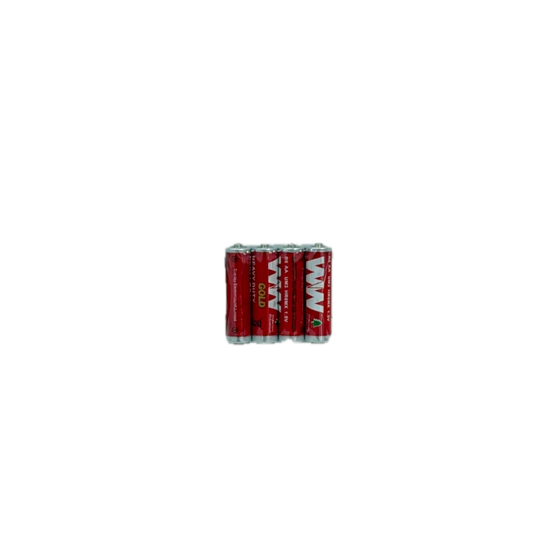 WW Gold Heavy Duty Battery AA 1 Pack (4 Piece) AA (Big)