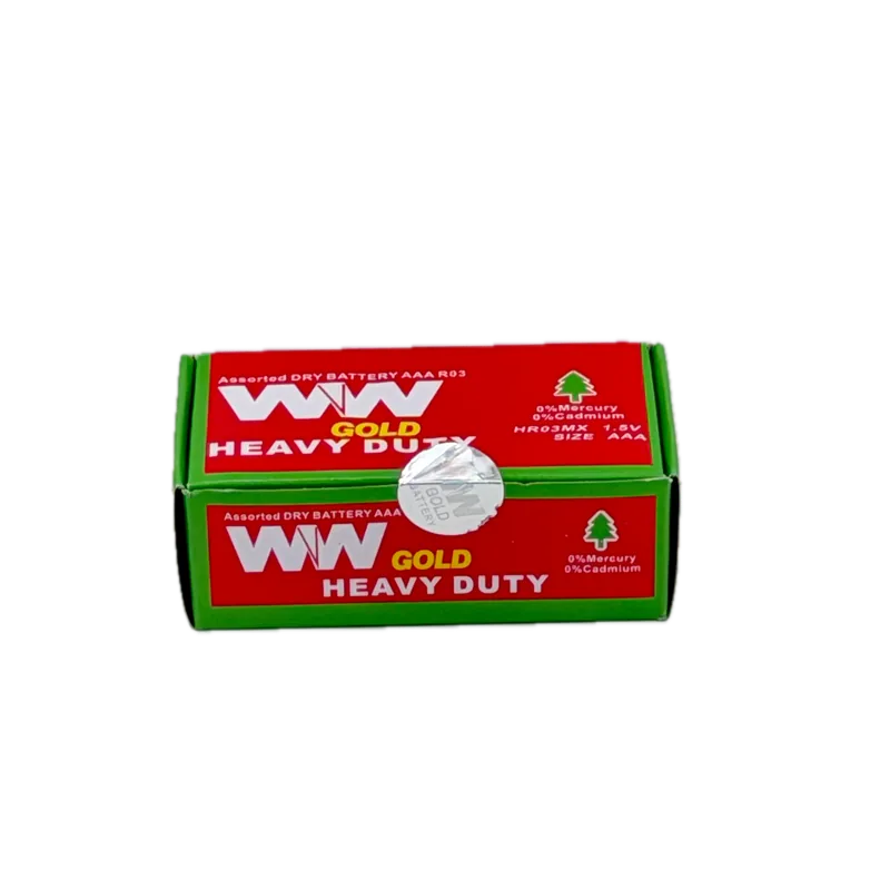 WW Gold Heavy Duty Battery AAA 1 Box (24 Piece) AAA (Small)