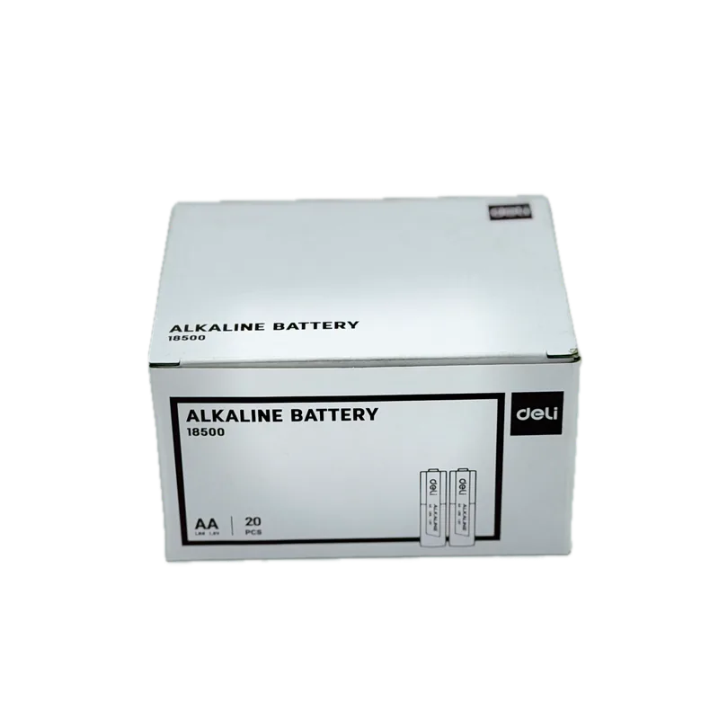 Deli Alkaline Battery AA 1 Box (40 Piece) AA (Big)