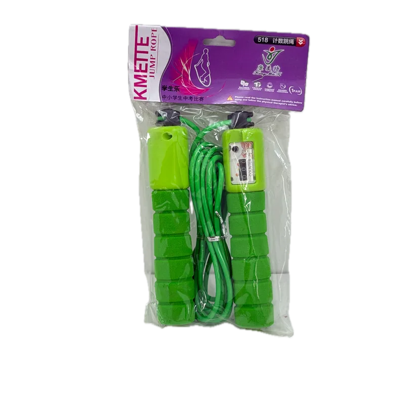 Kmette Jump Rope with Counter Green