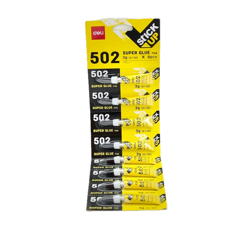 Deli Super Glue 1 Pack (8 Piece )