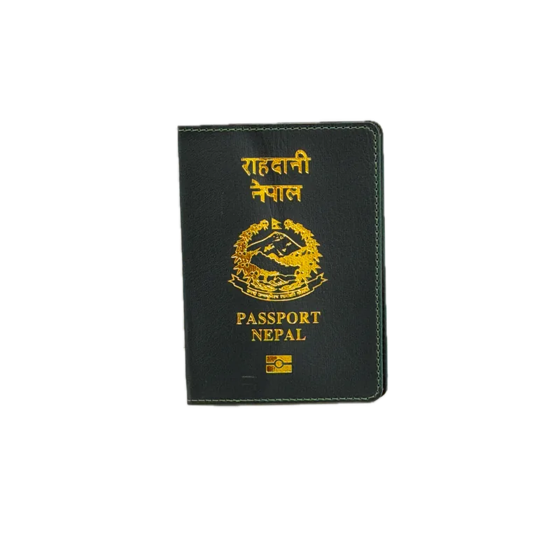 Passport Cover Green