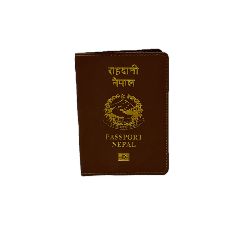 Passport Cover Brown