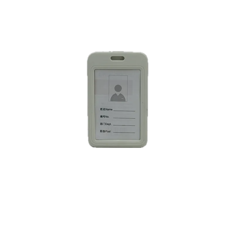 MDD ID Card Holder Vertical White