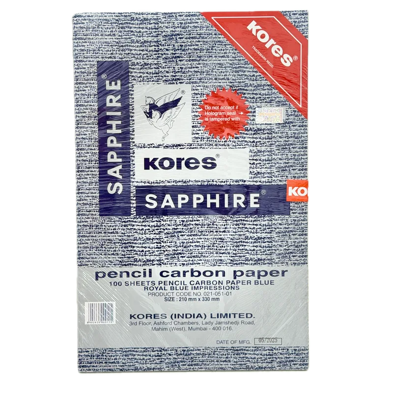 Kores Carbon Copy Paper 1 Pack Blue
