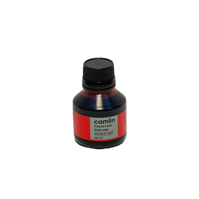 Camel Fountain Pen Ink Red
