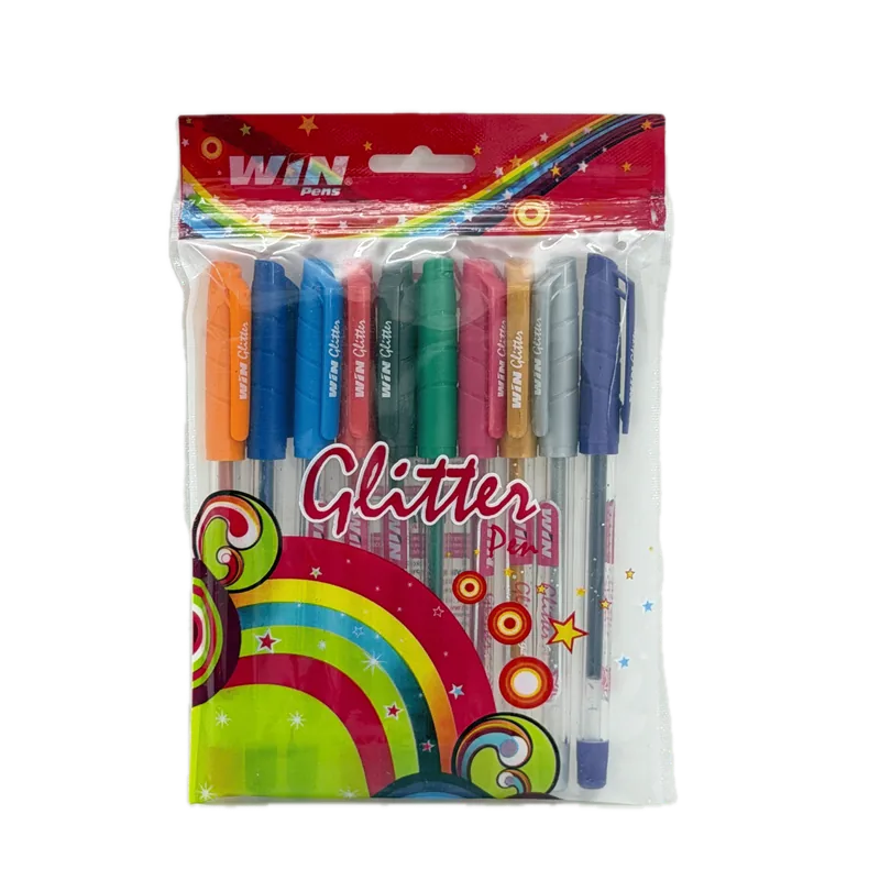 Win Glitter Pens Multicolor 1 Pack
