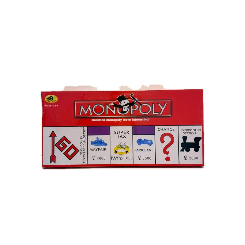 Monopoly Board Game | Classic Game with Storage Tray and Larger Tokens | Ages 8+ | 2 to 8 Players | Family Games for Kids and Adults | Kids Gifts