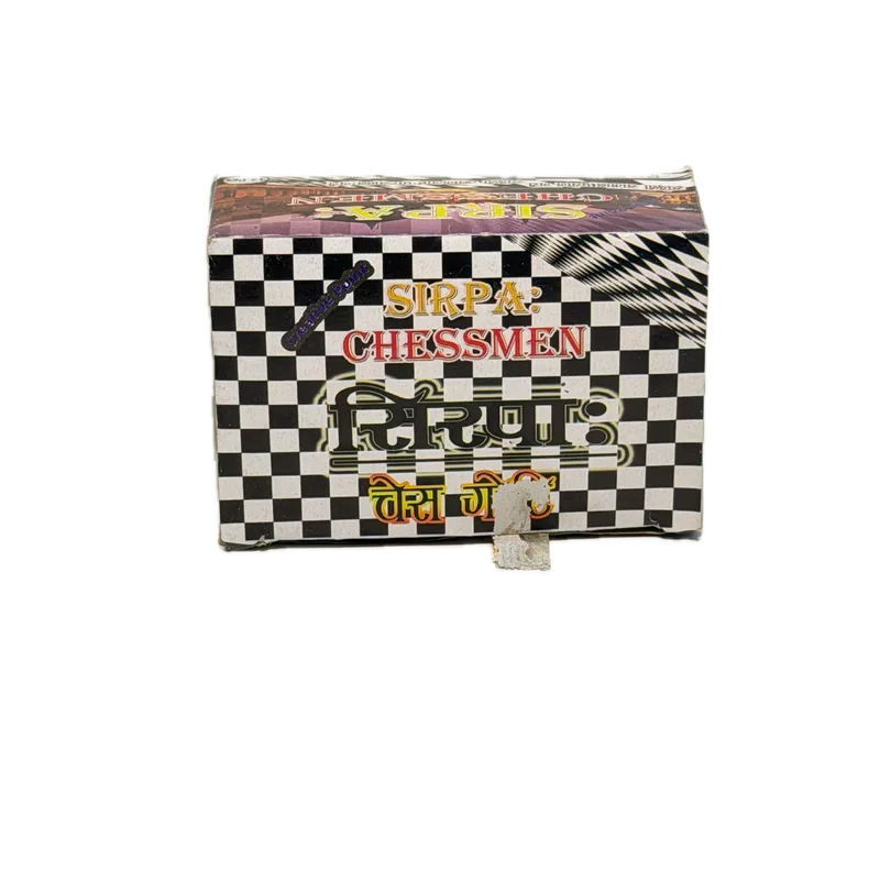 Sirpa Chessmen Set Black & White