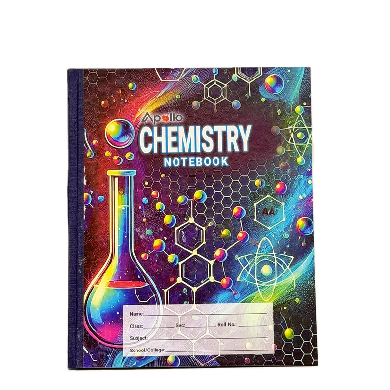Apollo Chemistry Practical Copy 200 200 Pages Plain & Single Line