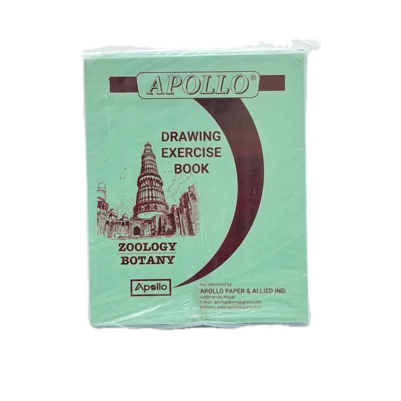 Apollo Biology Sheets 1 Pack 480 Pages Plain