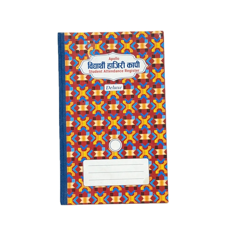 Apollo Student Attendance Register Deluxe 96 12 Piece 96 Pages 30cm x 19cm
