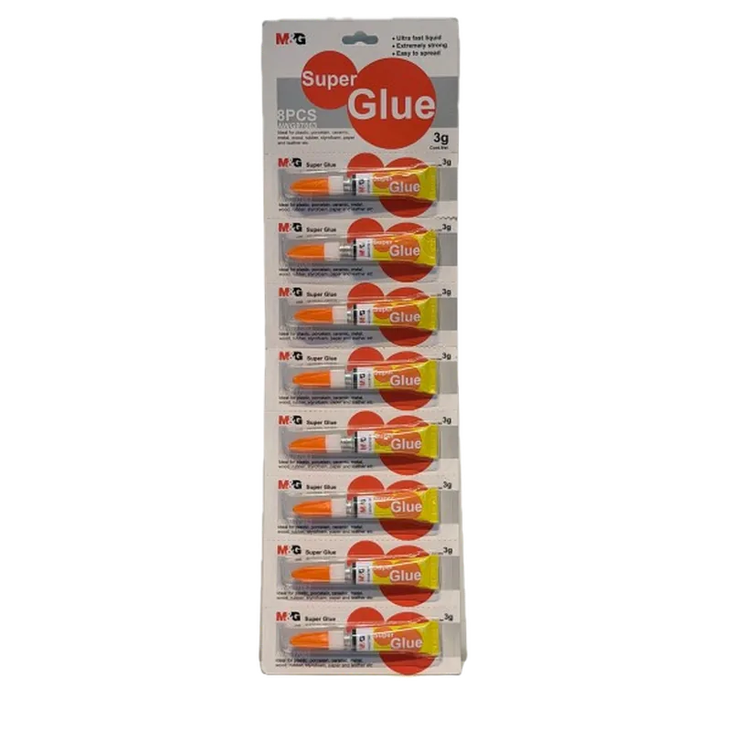 M&G Super Glue 1 Pack (8 Piece)