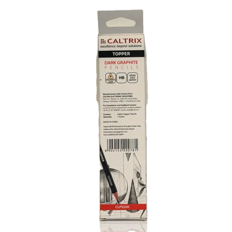 Caltrix Graphite Pencils CLP 555H 12 Pack
