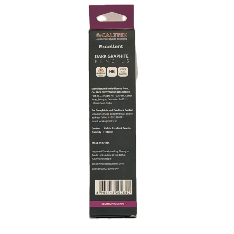 Caltrix Graphite Pencils CLP 666N 1 Pack