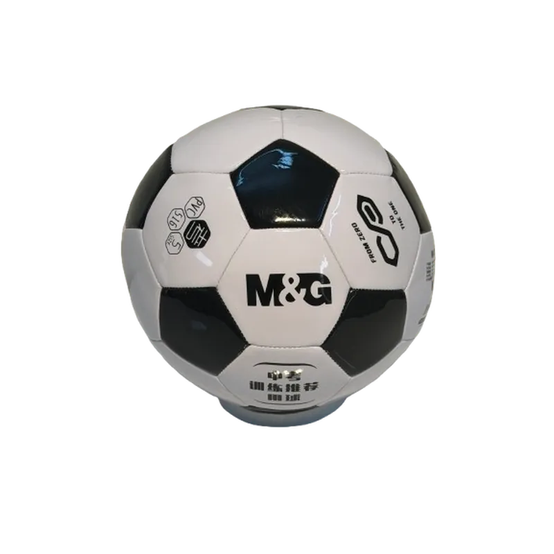 M&G PVC Football 5 White & Black
