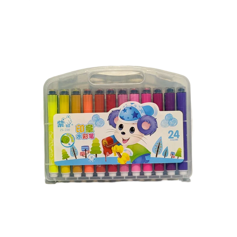 Washable Watercolour Pens 24 Shade