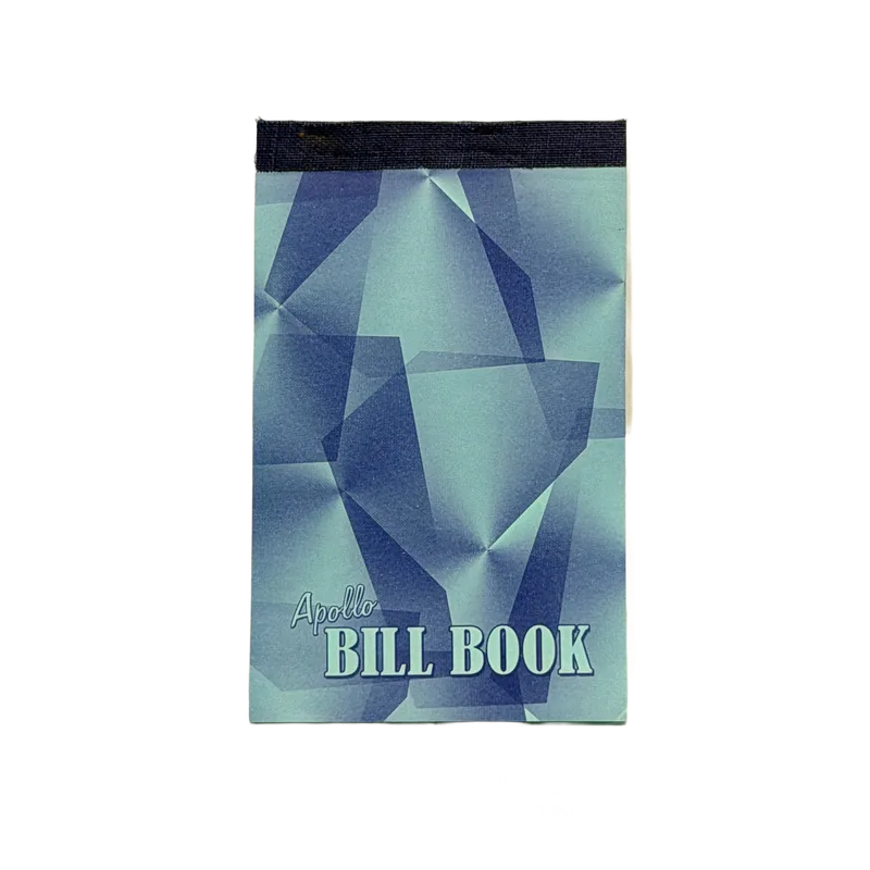 Apollo 44gsm Rulled Bill Book/Challan Book Triplicate Big 12 Piece 50 x 3 Sheets (300 Pages) 44