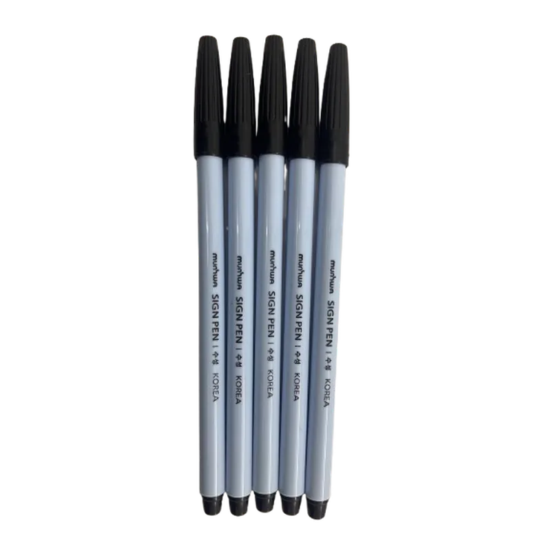 Munhwa Sign Pen Black