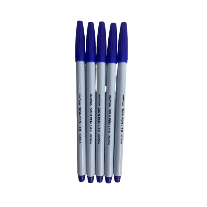 Munhwa Sign Pen Blue