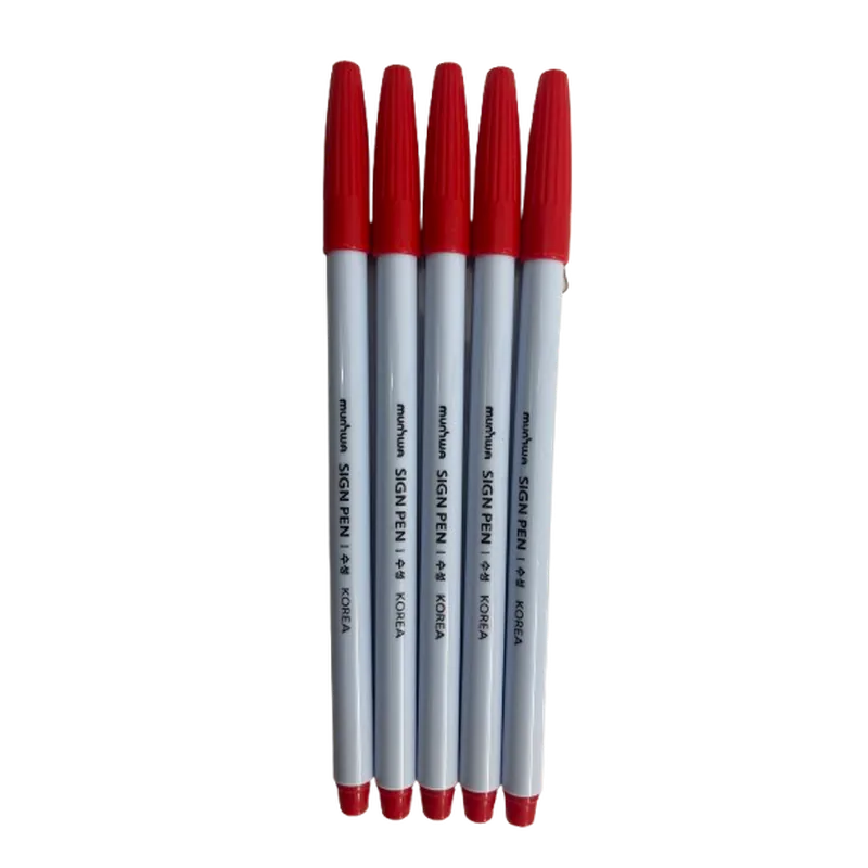 Munhwa Sign Pen Red