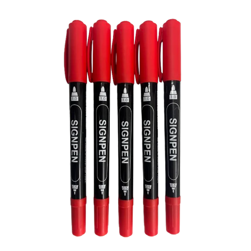 Caltrix Sign Pen Red