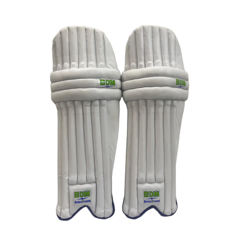 BDM Wicket Keeping Leg Guard Youth 1 Pair White