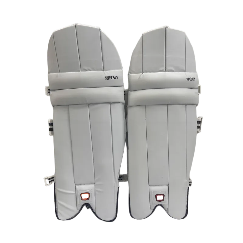 Wicket Keeping Leg Guard Standard 1 Pair White