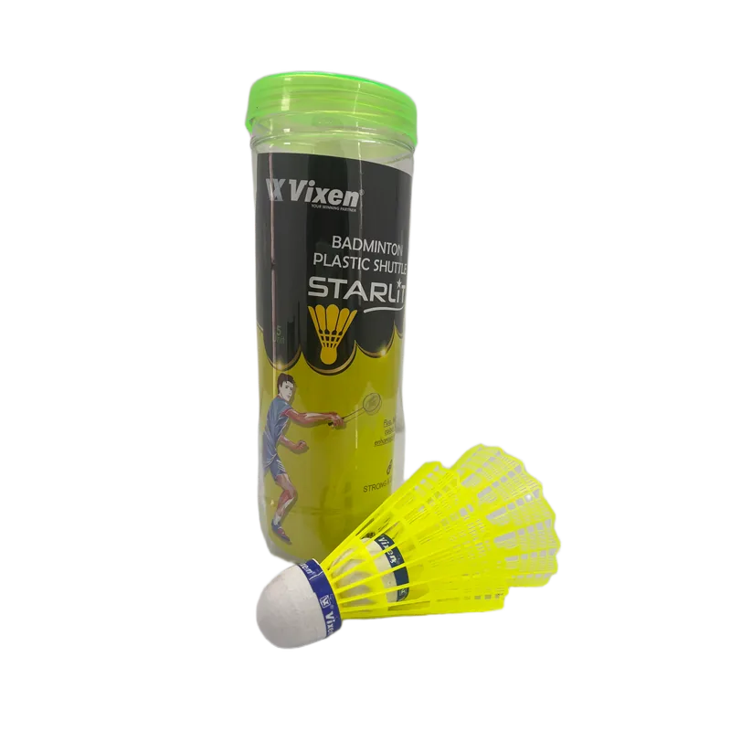 Vixen Plastic Shuttle 1 Pack Neon