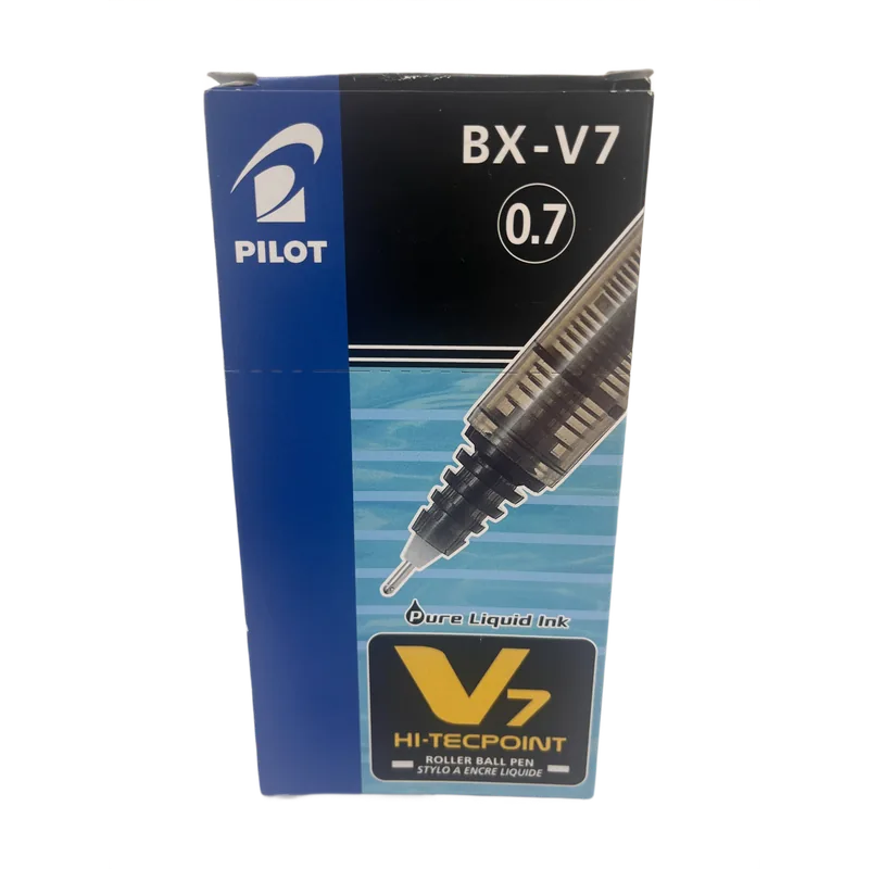 Pilot Hi-Techpoint V7 Pen Black 1 Pack