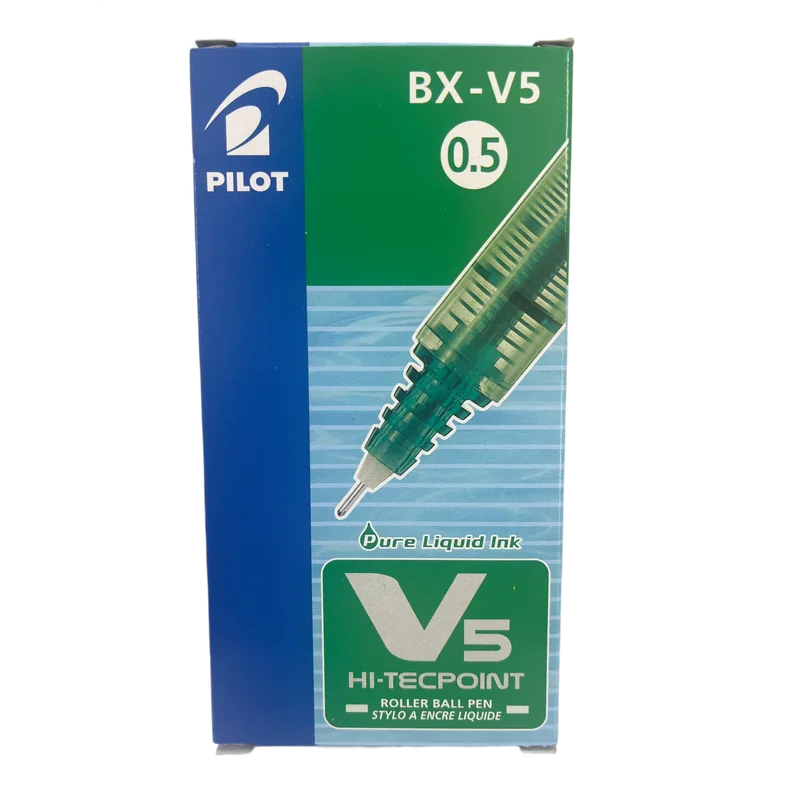 Pilot Hi-Techpoint V5 Pen Green