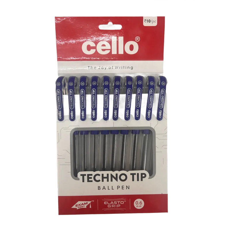 Cello Technotip Ball Pen Blue 1 Pack