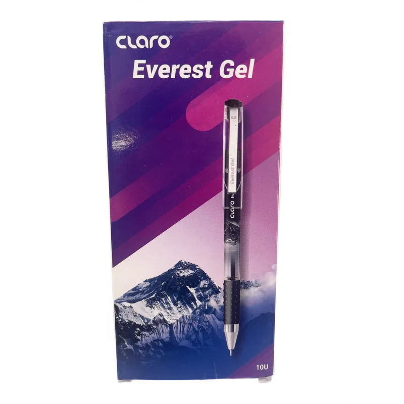 Claro Everest Gel Pen Black