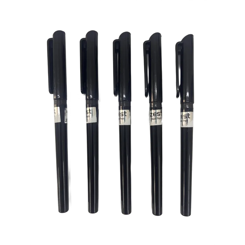 Win Zest Ball Pen Black 1 Box