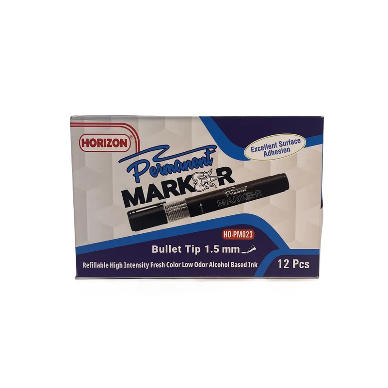 Horizon Permanent Marker Blue 1 Pack