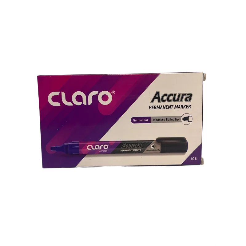 Claro Accura Permanent Marker Blue 1 Pack