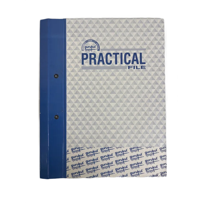 Practical File For A4 Size Papers | Gurukul | Hard Cover | 1 Piece