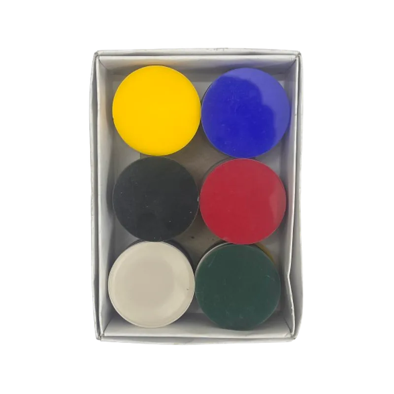 Prostar Carrom Strikers 51 x 5 mm 1 Dozen Multicolor