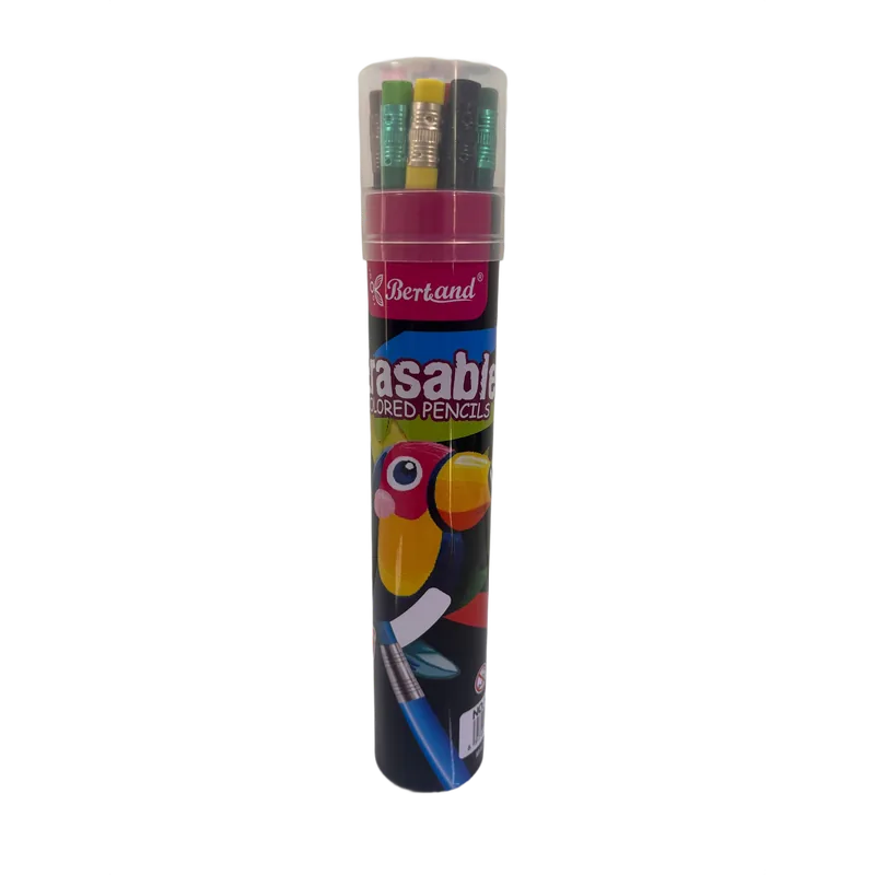 Bertand Erasable Colored Pencils 1 Pack Multicolor