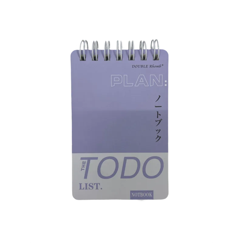 TODO List Notebook A7 Single Line