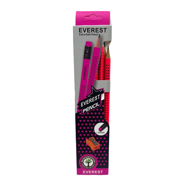 Everest Extra Dark Pencil 1 Pack Multicolors